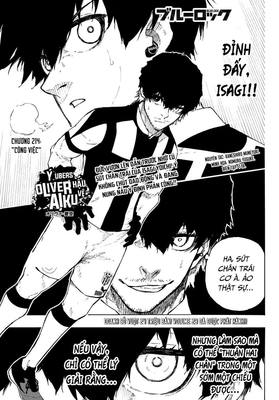 Blue Lock Chap 214 - Next Chap 215