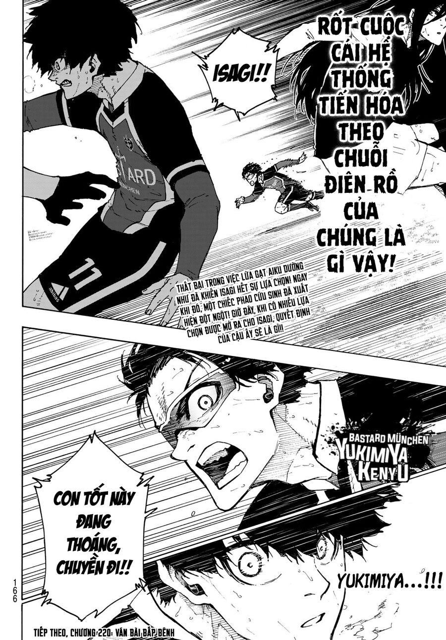 Blue Lock Chap 219 - Next Chap 220