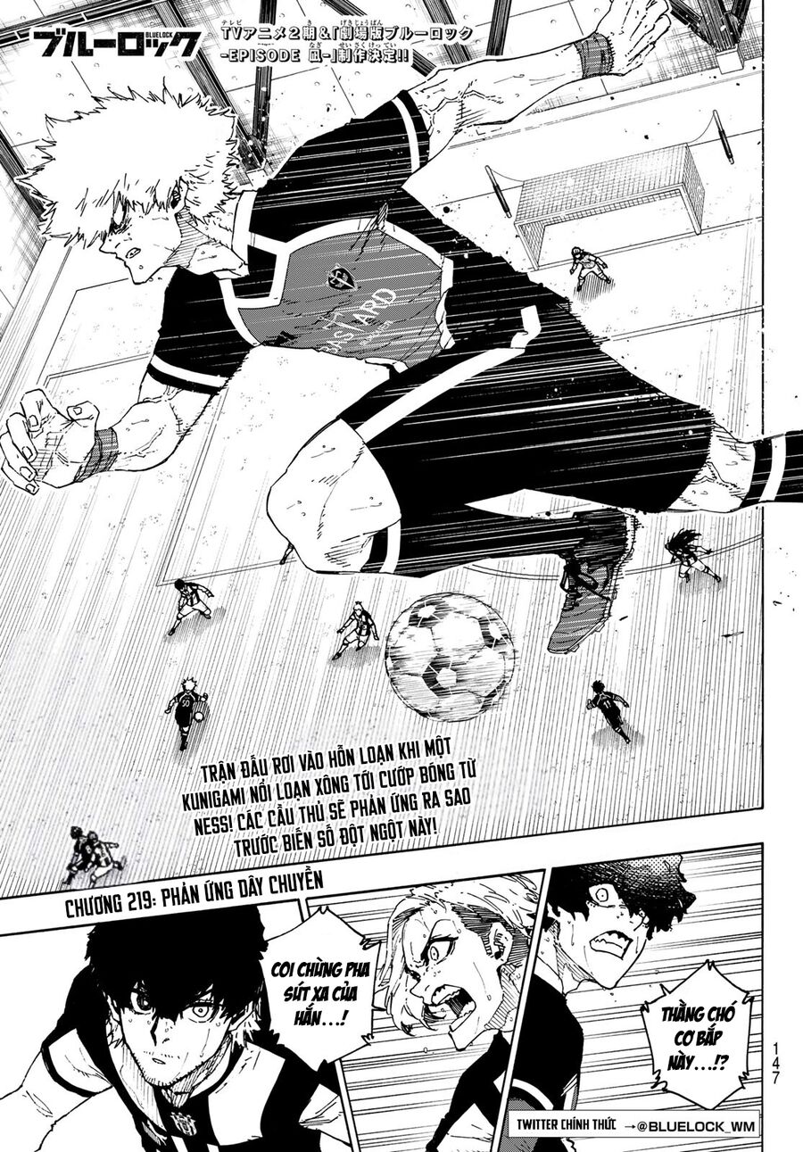 Blue Lock Chap 219 - Next Chap 220