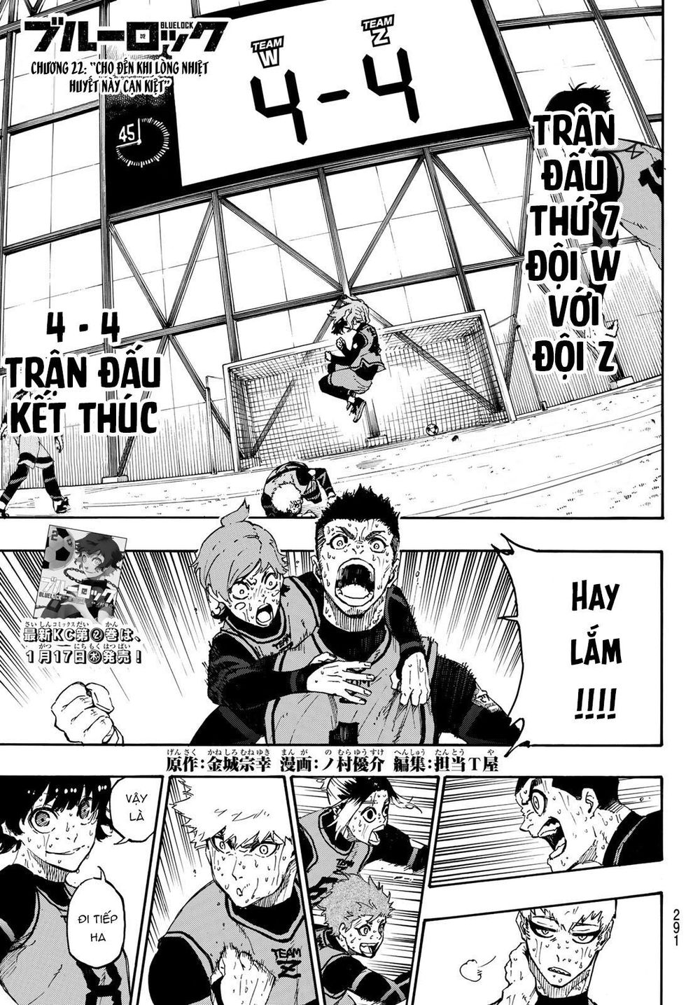 Blue Lock Chap 22 - Next Chap 23