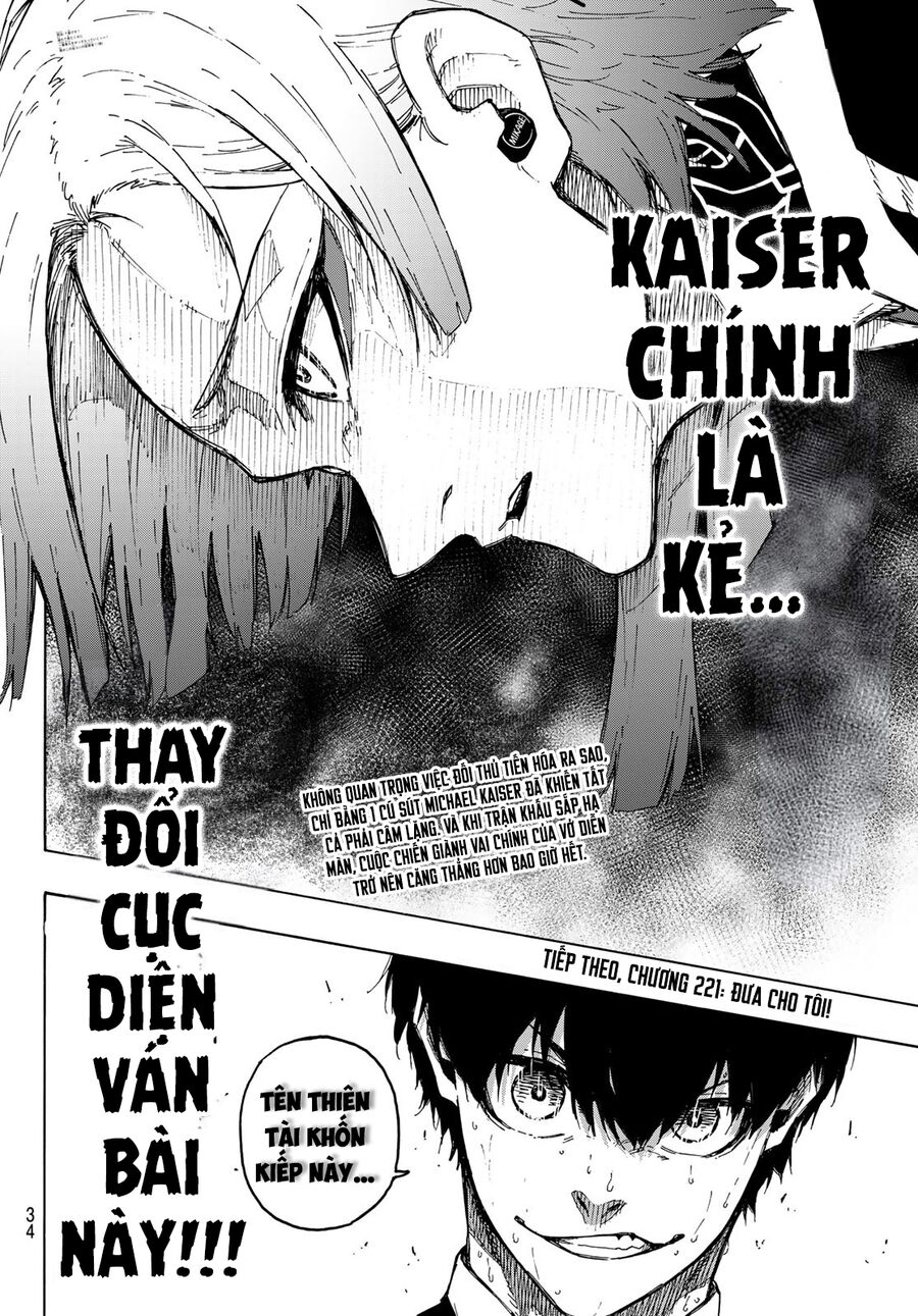Blue Lock Chap 220 - Next Chap 221