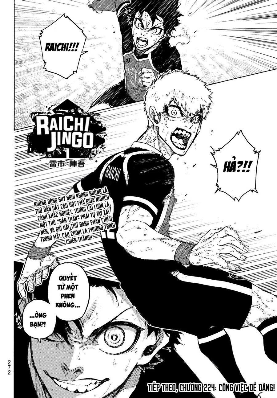 Blue Lock Chap 223 - Next Chap 224