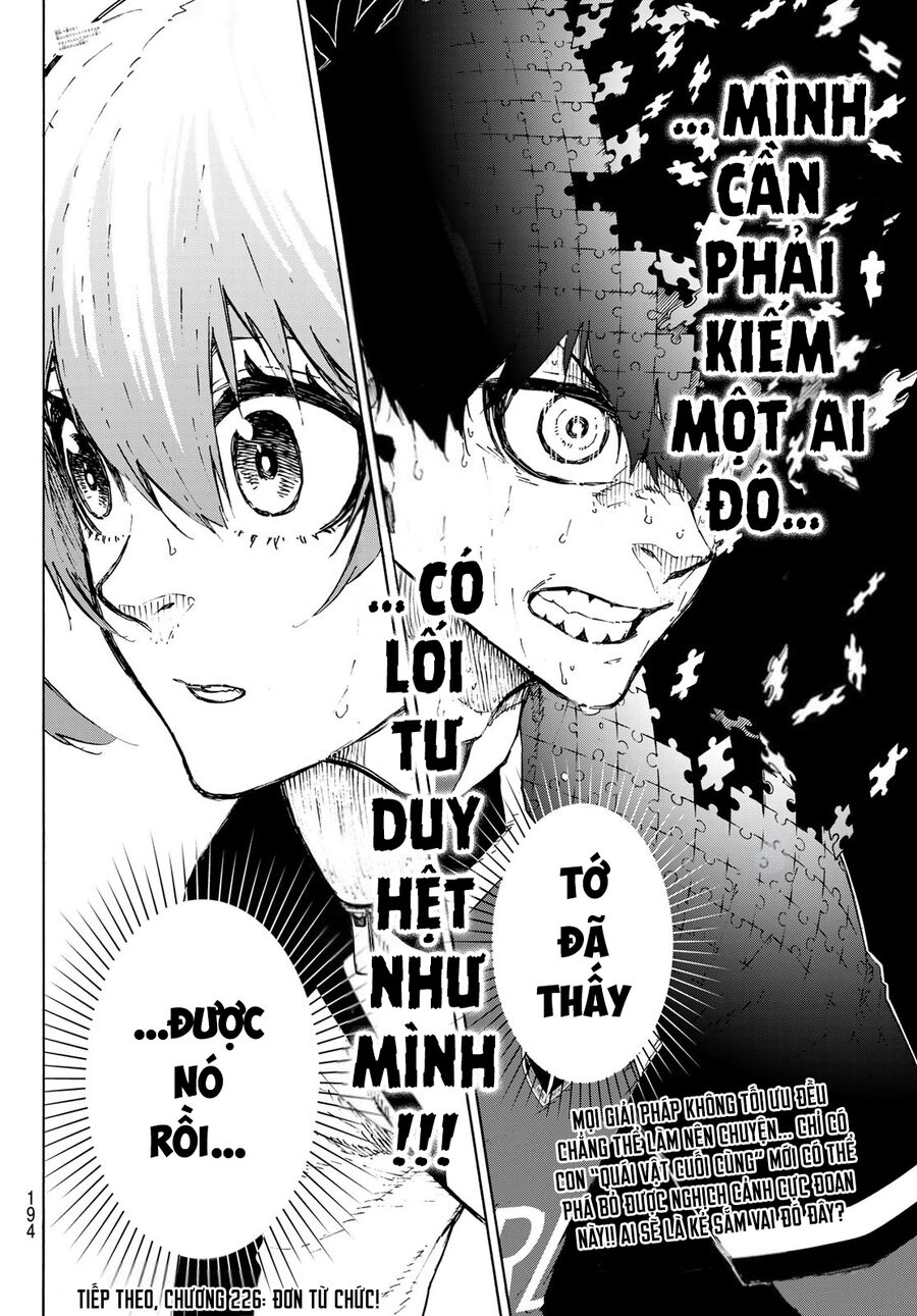 Blue Lock Chap 225 - Next Chap 226