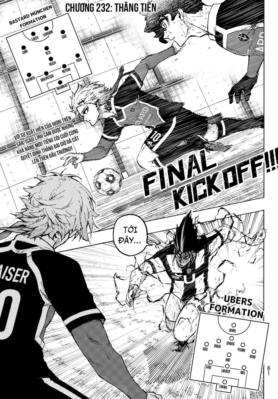 Blue Lock Chap 232 - Next Chap 233