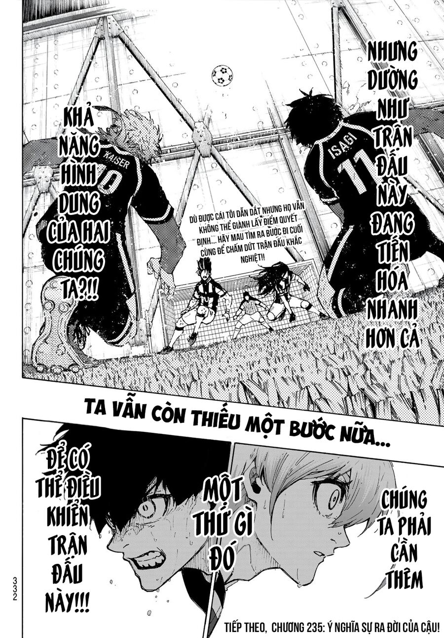 Blue Lock Chap 234 - Next Chap 235