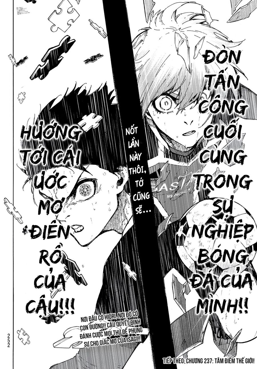 Blue Lock Chap 236 - Next Chap 237