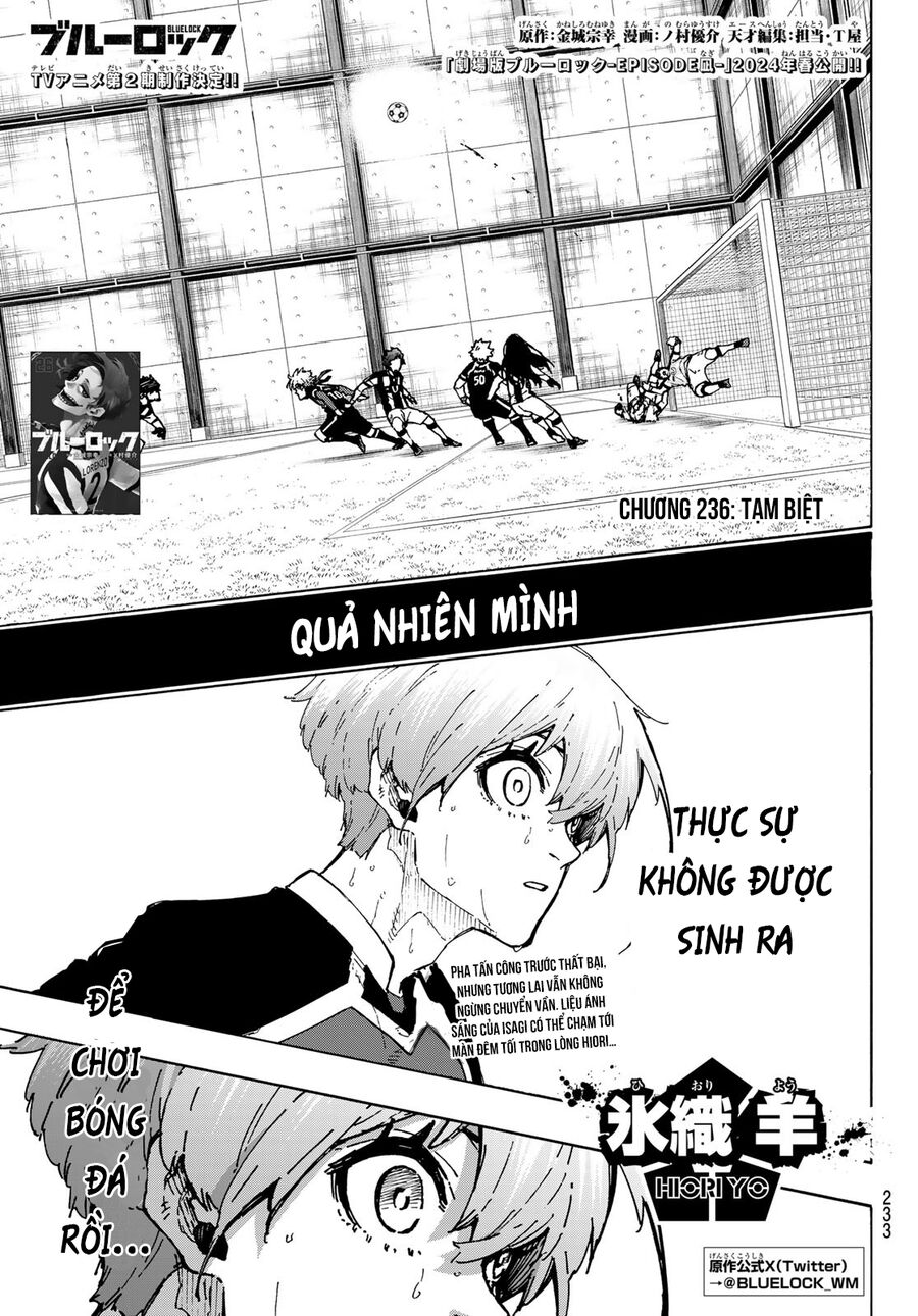 Blue Lock Chap 236 - Next Chap 237