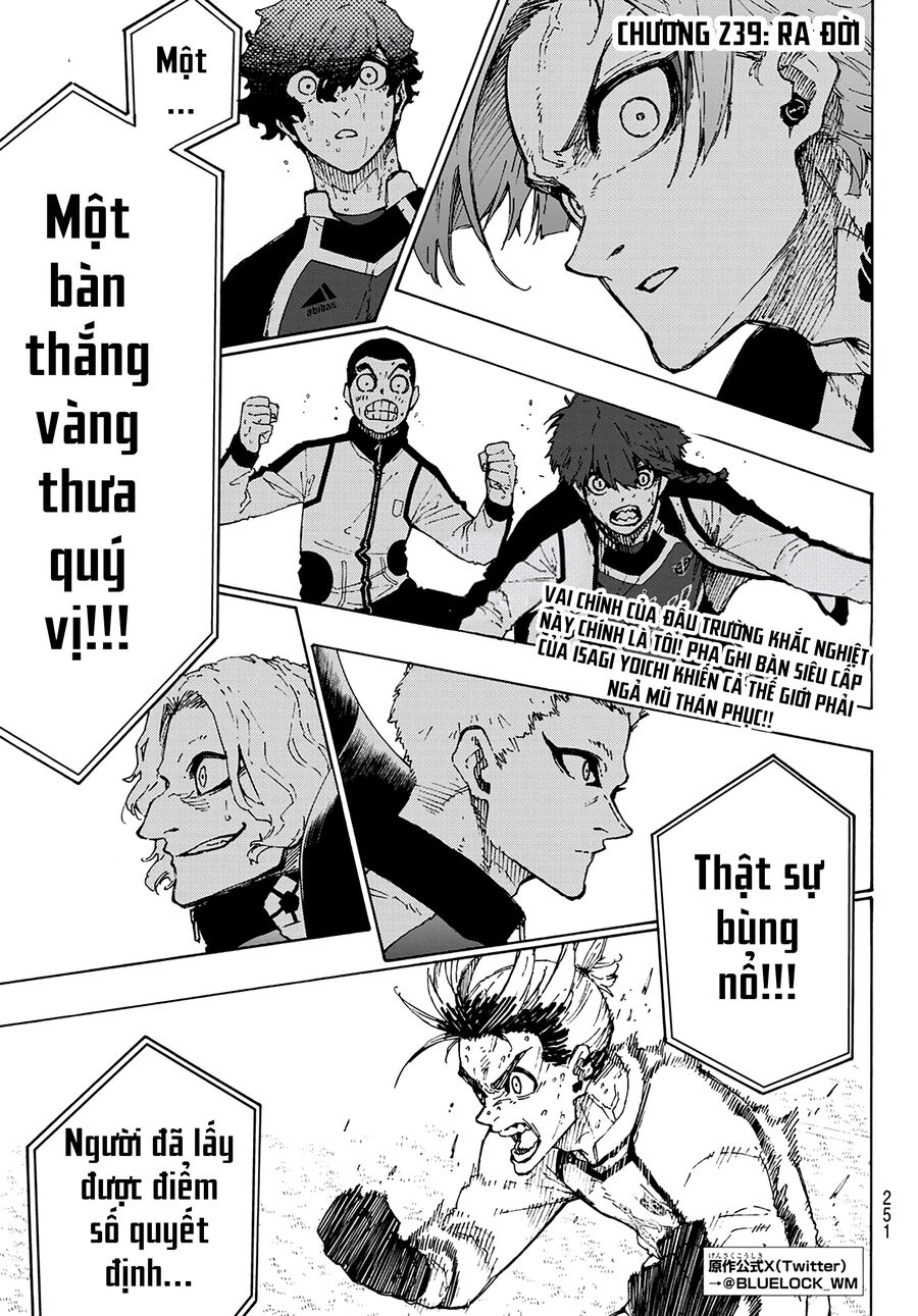 Blue Lock Chap 239 - Next Chap 240