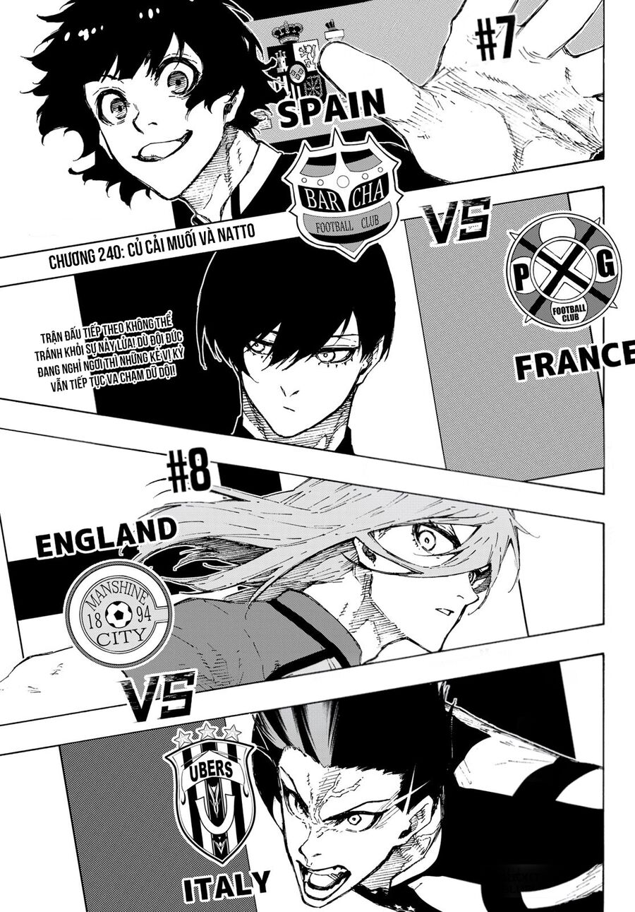 Blue Lock Chap 241 - Next Chap 242