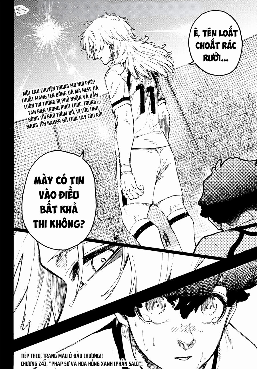Blue Lock Chap 242 - Next Chap 243