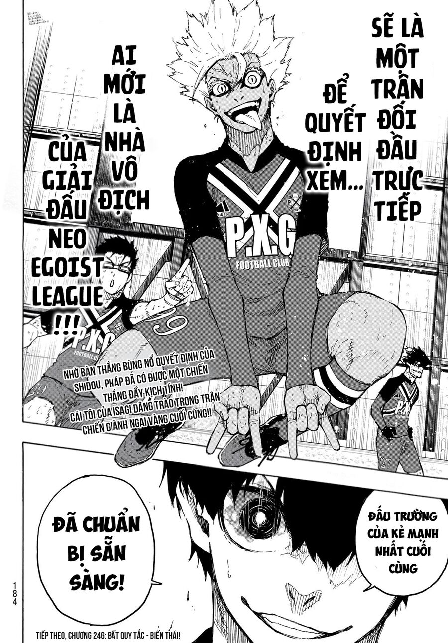 Blue Lock Chap 245 - Next Chap 246