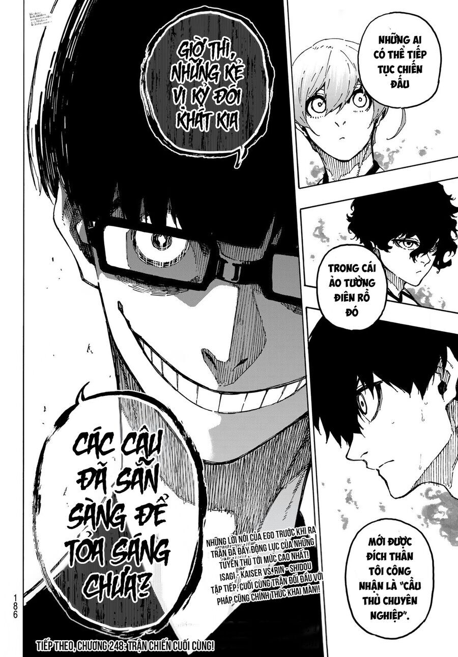 Blue Lock Chap 247 - Next Chap 248