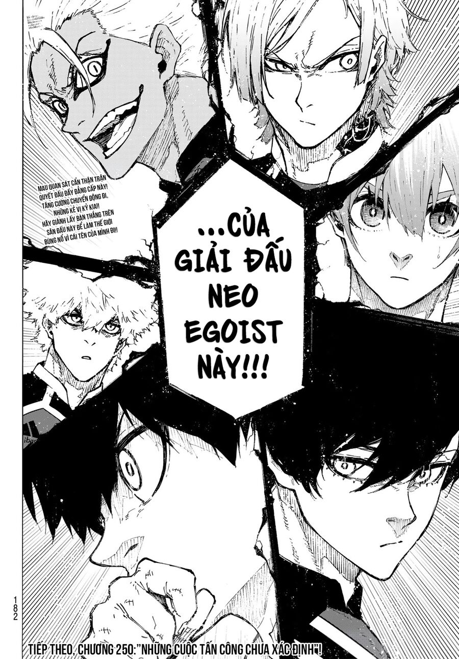 Blue Lock Chap 249 - Next Chap 250