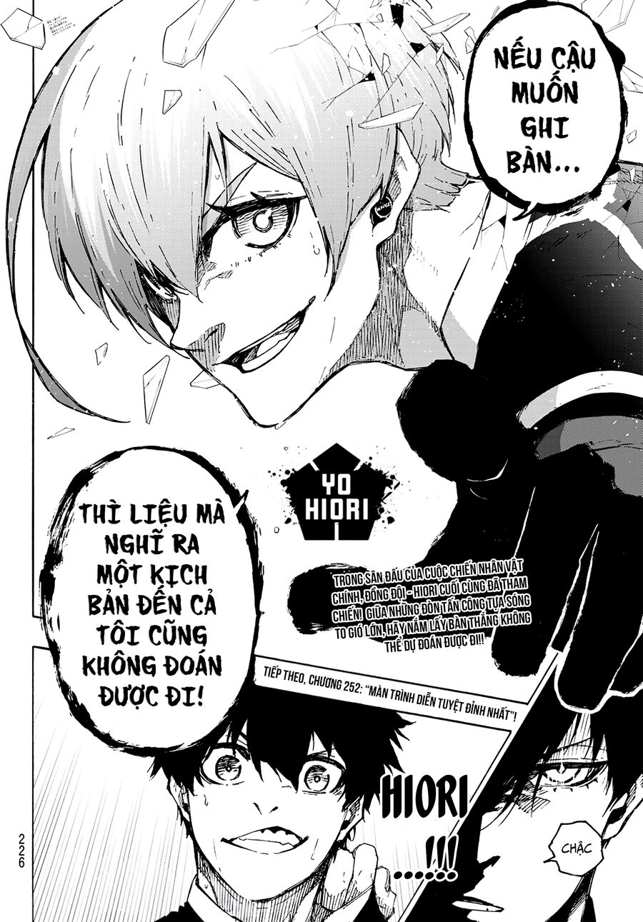 Blue Lock Chap 251 - Next Chap 252