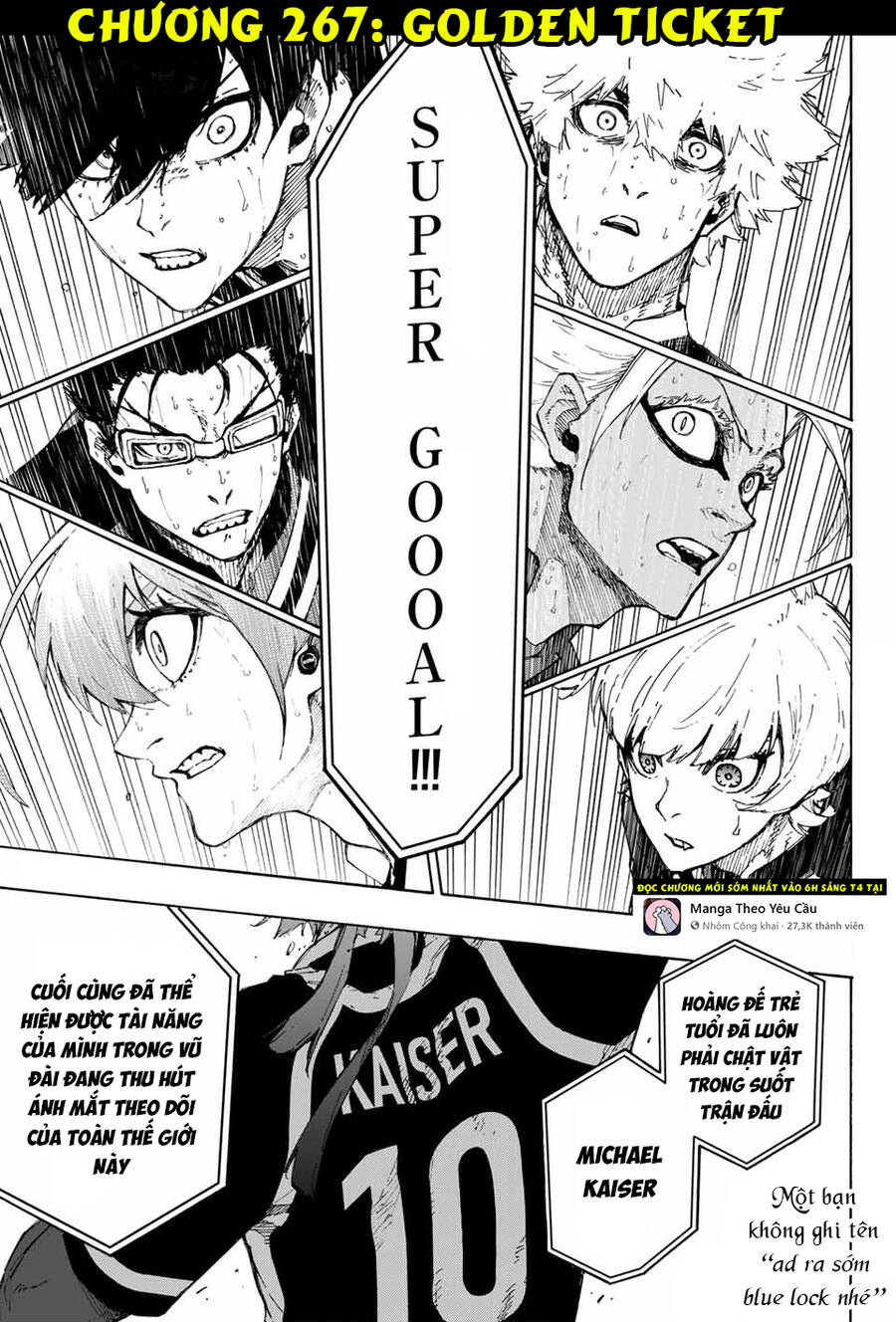 Blue Lock Chap 267 - Next Chap 268