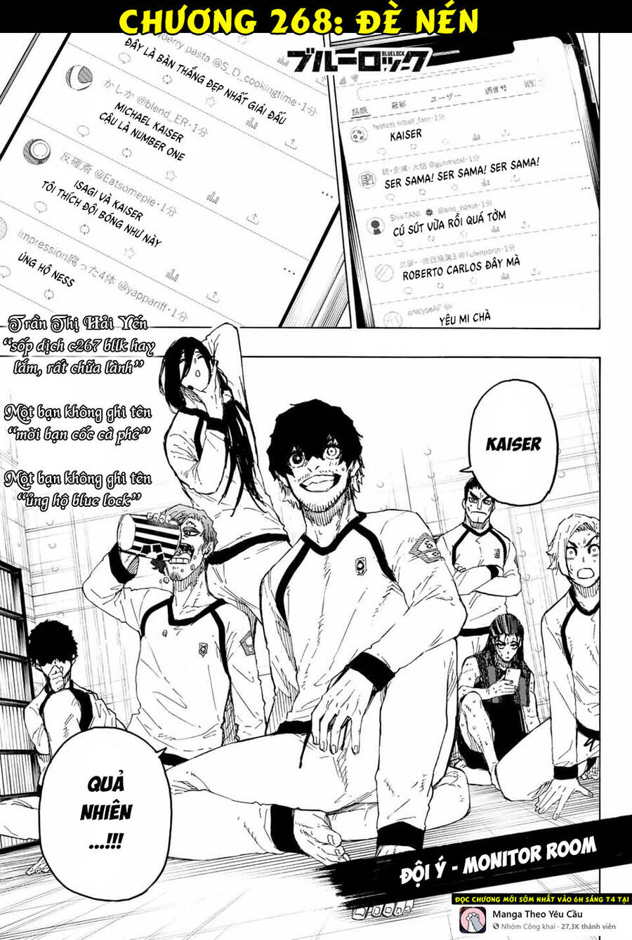 Blue Lock Chap 268 - Next Chap 269