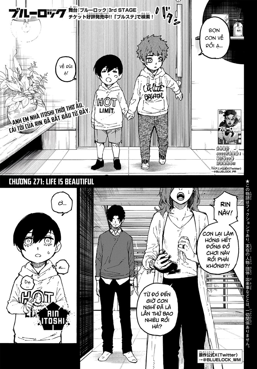 Blue Lock Chap 271 - Next Chap 272