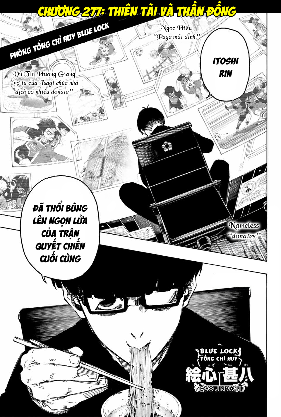 Blue Lock Chap 277 - Next Chap 278
