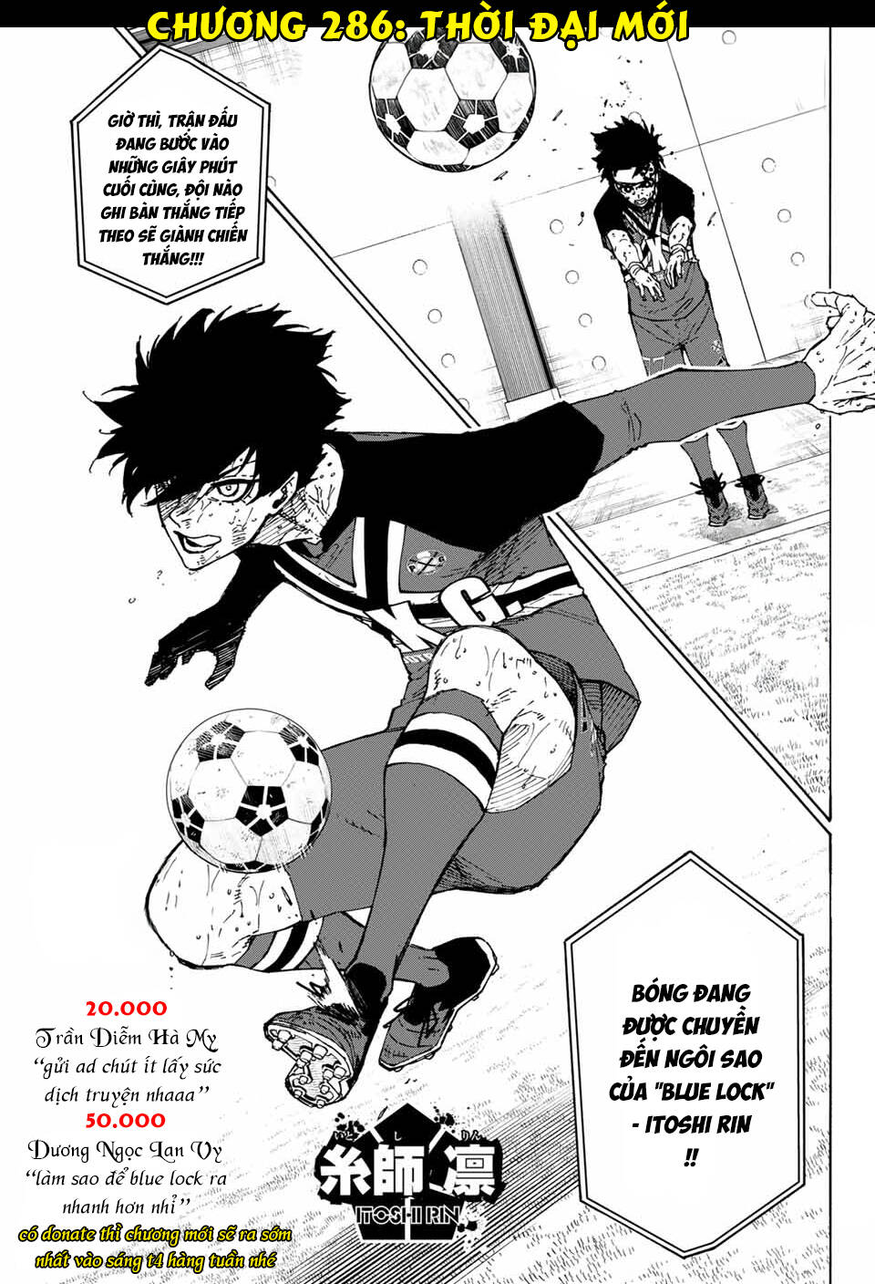 Blue Lock Chap 286 - Next Chap 287