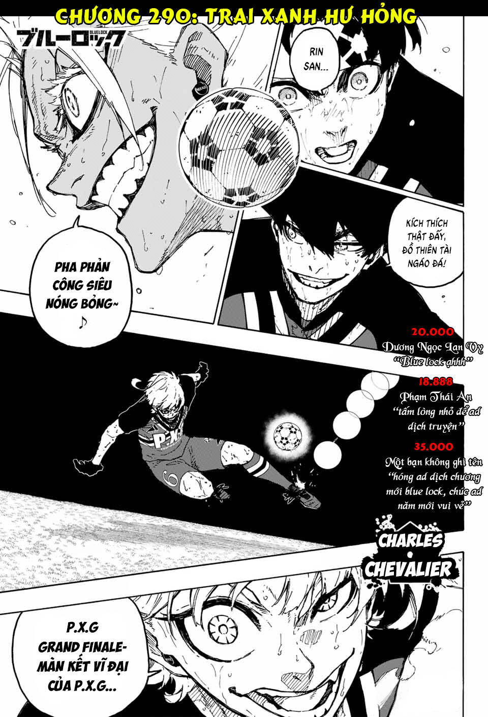 Blue Lock Chap 290 - Next Chap 291