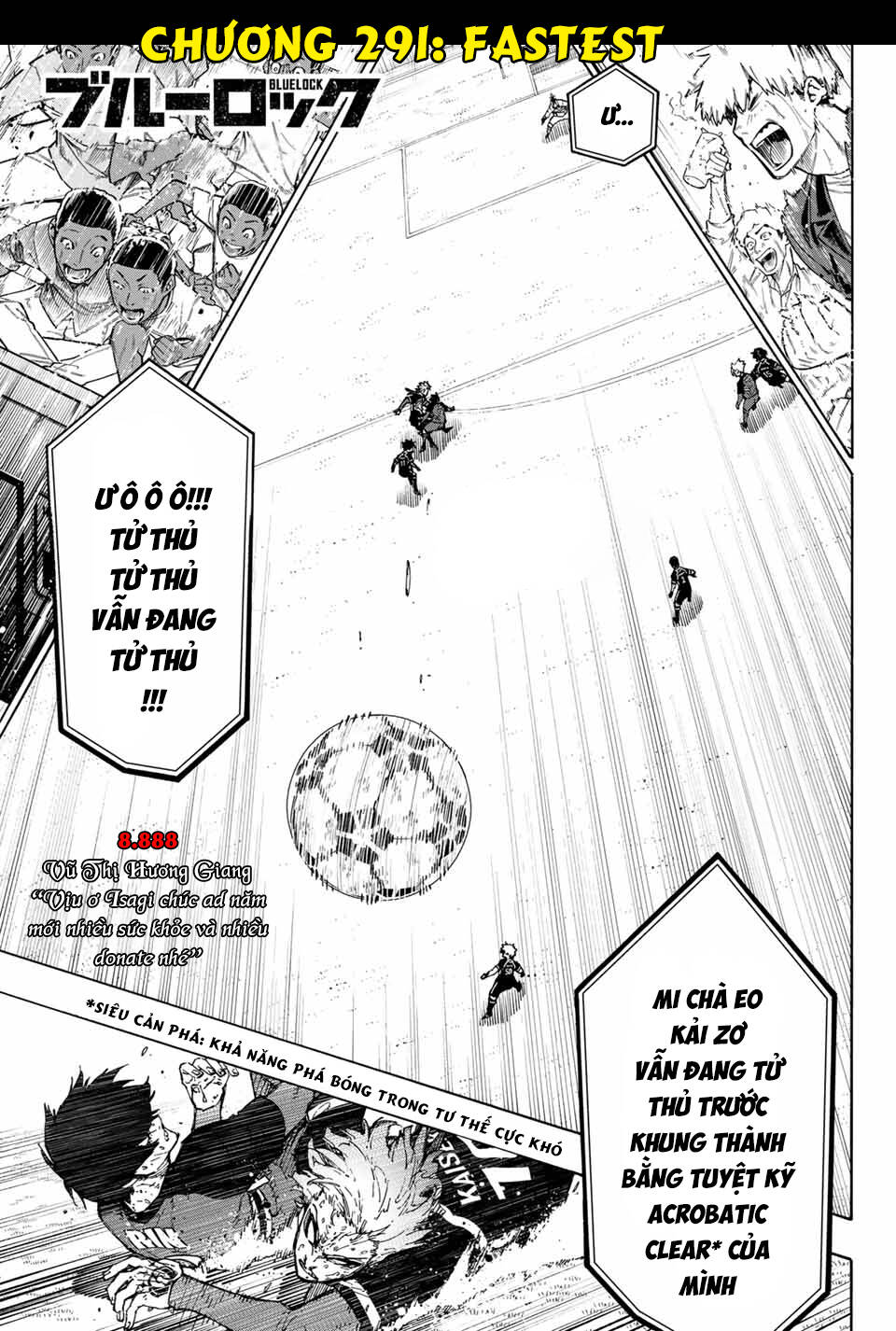 Blue Lock Chap 291 - Next Chap 292