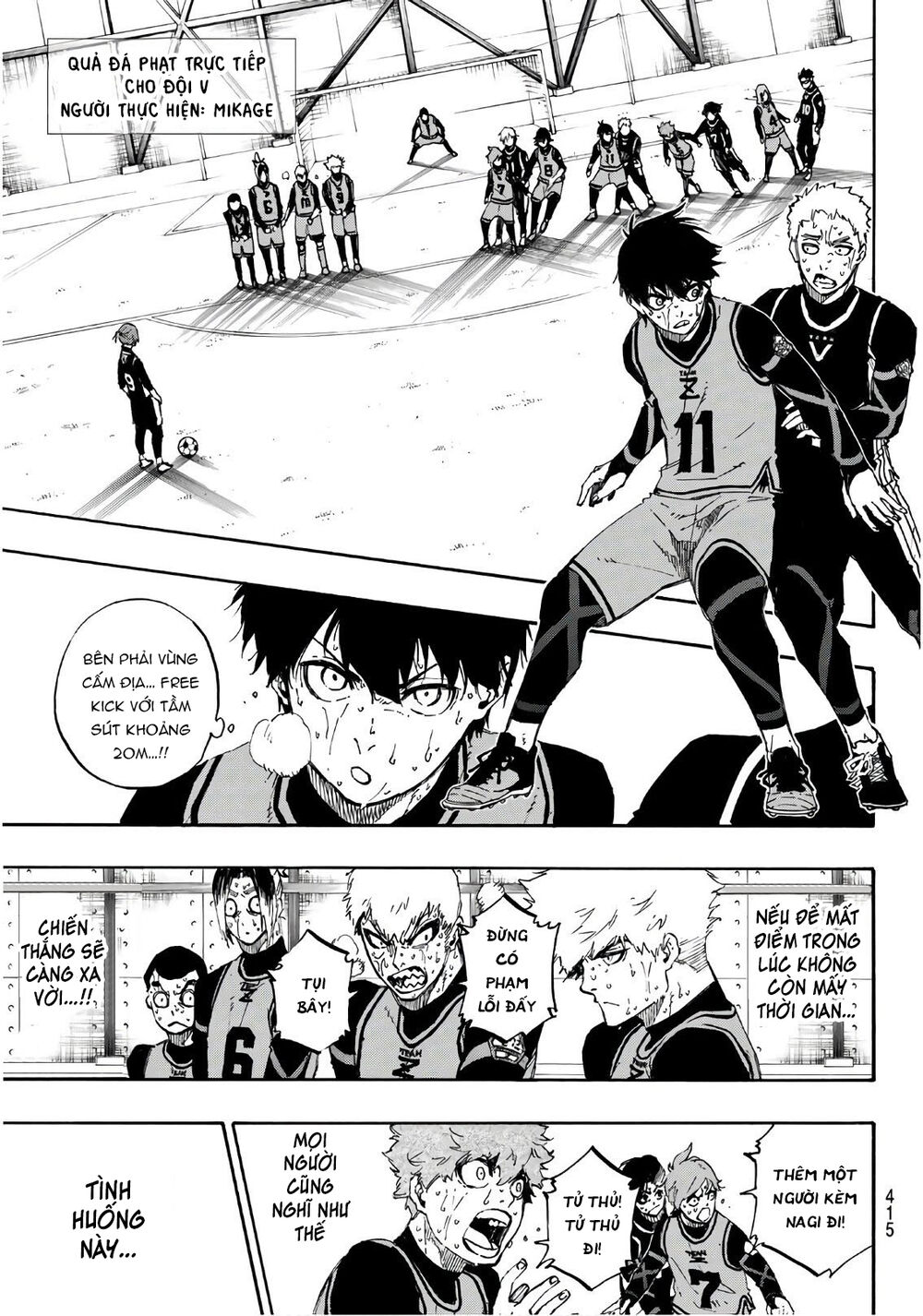 Blue Lock Chap 35 - Next Chap 36