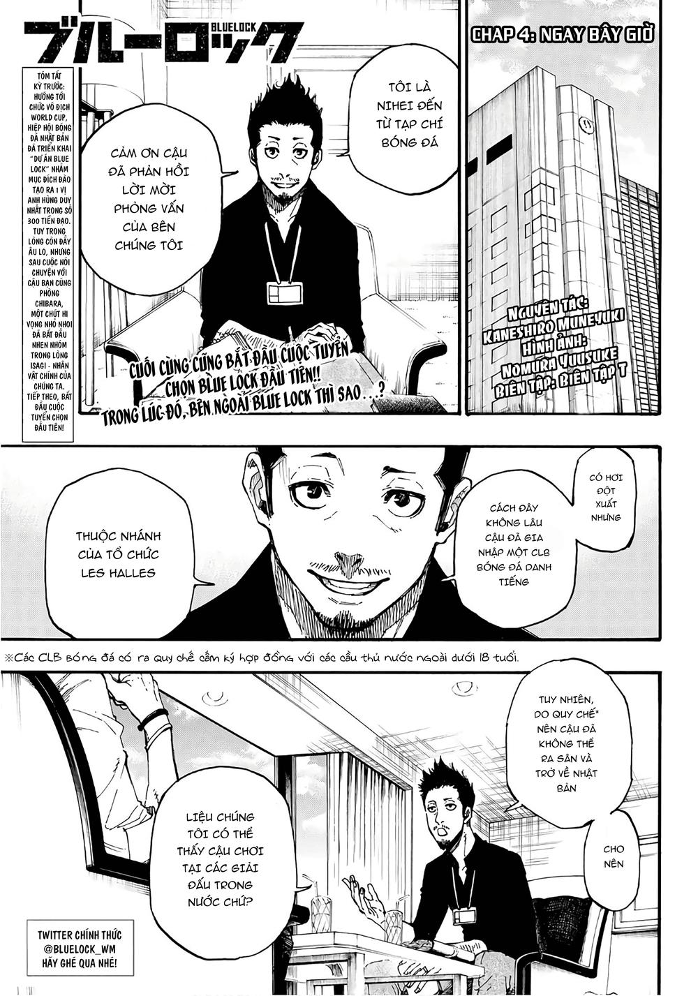 Blue Lock Chap 4 - Next Chap 5