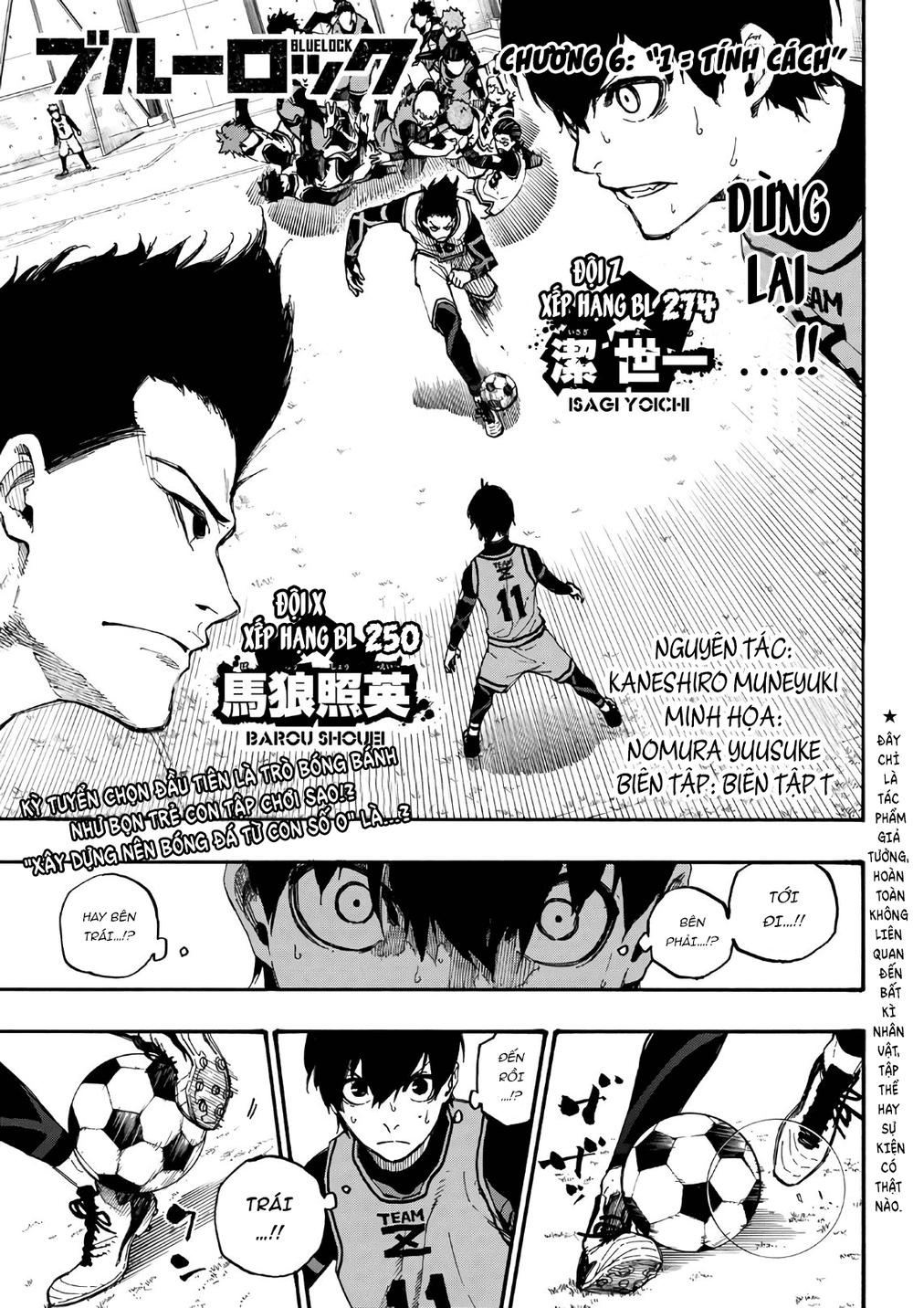 Blue Lock Chap 6 - Next Chap 7