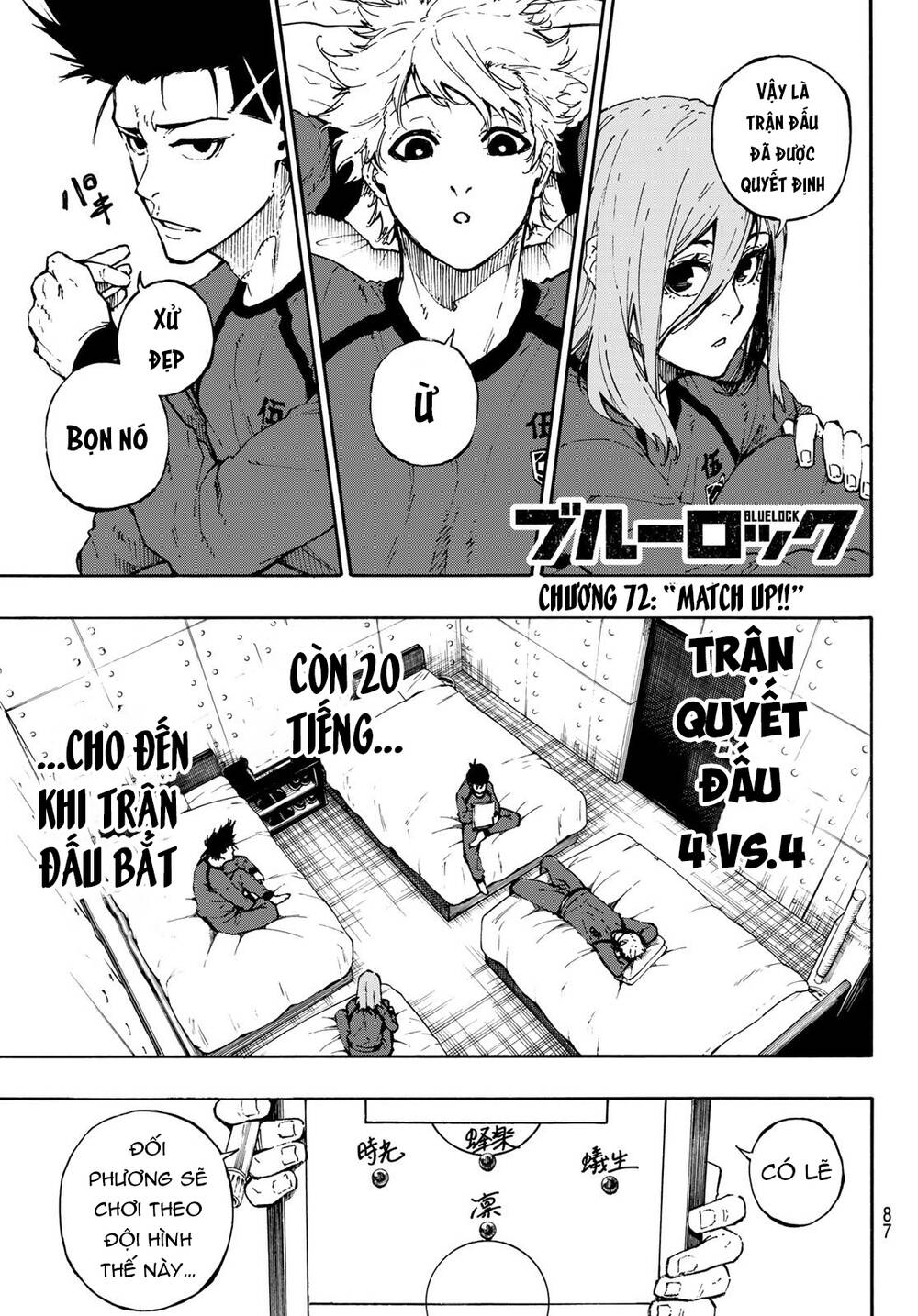 Blue Lock Chap 72 - Next Chap 73