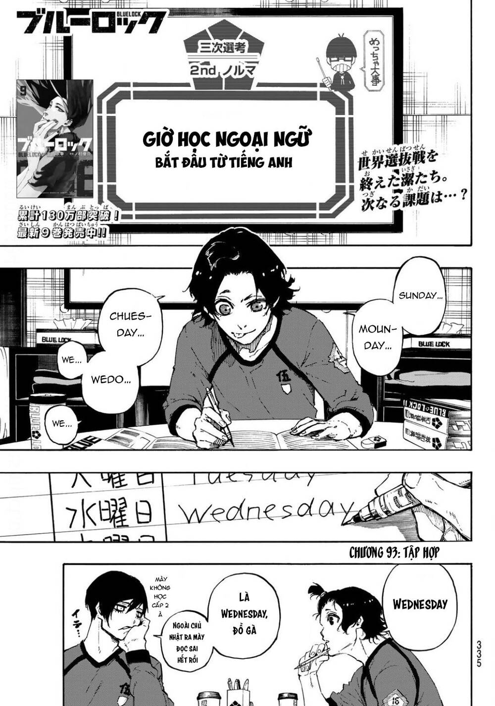 Blue Lock Chap 93 - Next Chap 94