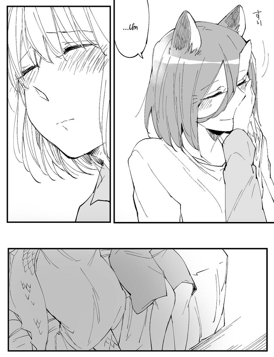 Bocchi Kaibutsu To Moumoku Shoujo Chap 34 - Next Chap 35