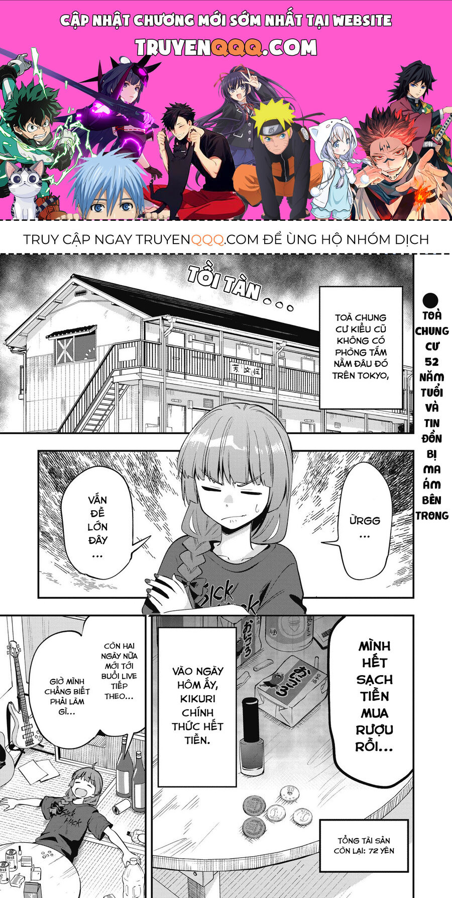 Bocchi The Rock! Ngoại Truyện: Nhật Ký Say Rượu Của Hiroi Kikuri Chap 3 - Next Chap 4