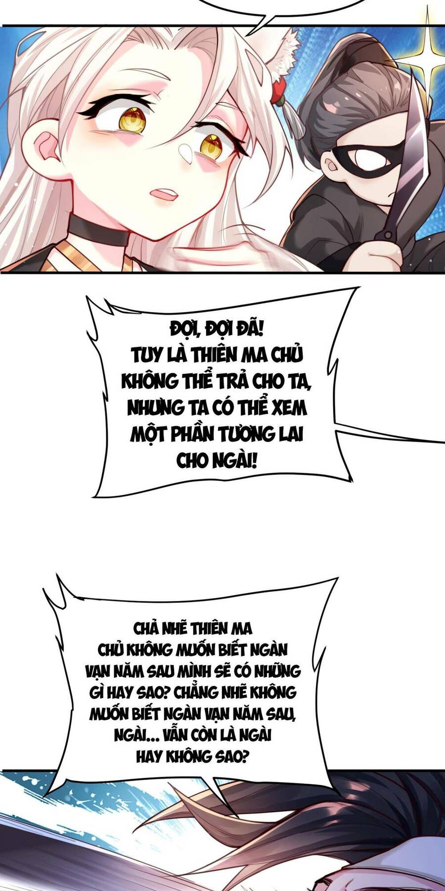 Bói Toán Mà Thôi, Cửu Vĩ Yêu Đế Sao Lại Thành Nương Tử Ta?! Chap 1 - Next Chap 2