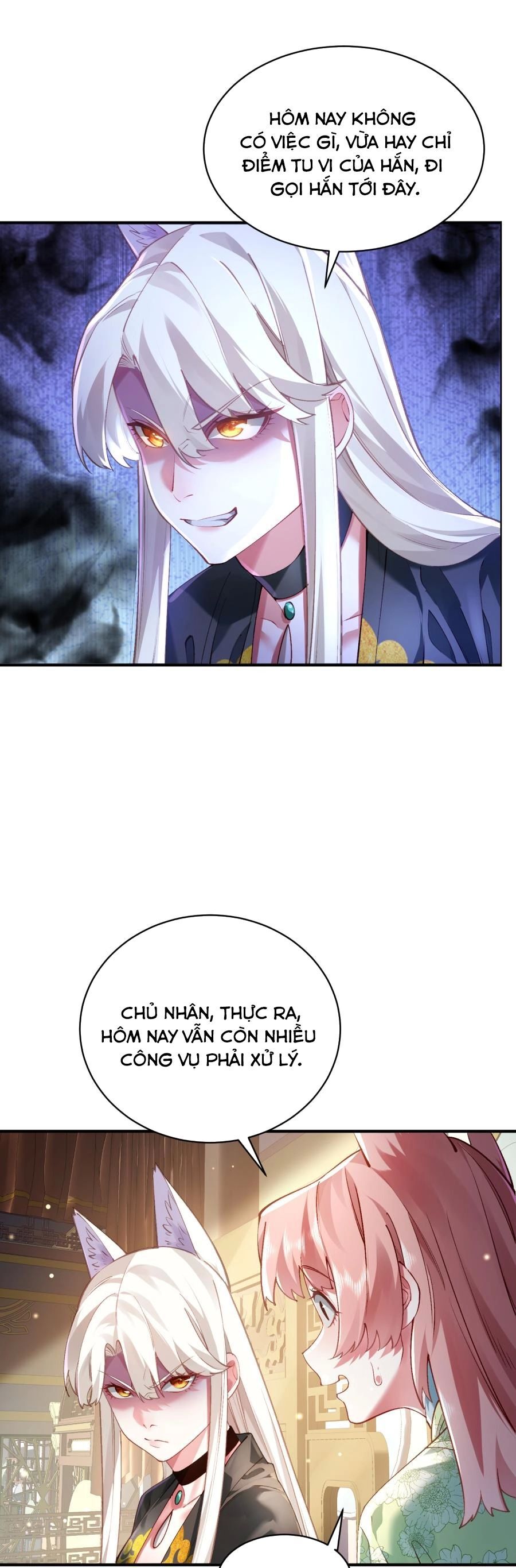 Bói Toán Mà Thôi, Cửu Vĩ Yêu Đế Sao Lại Thành Nương Tử Ta?! Chap 35 - Next Chap 36