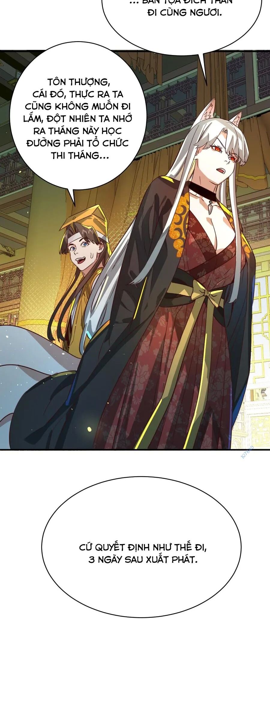 Bói Toán Mà Thôi, Cửu Vĩ Yêu Đế Sao Lại Thành Nương Tử Ta?! Chap 35 - Next Chap 36