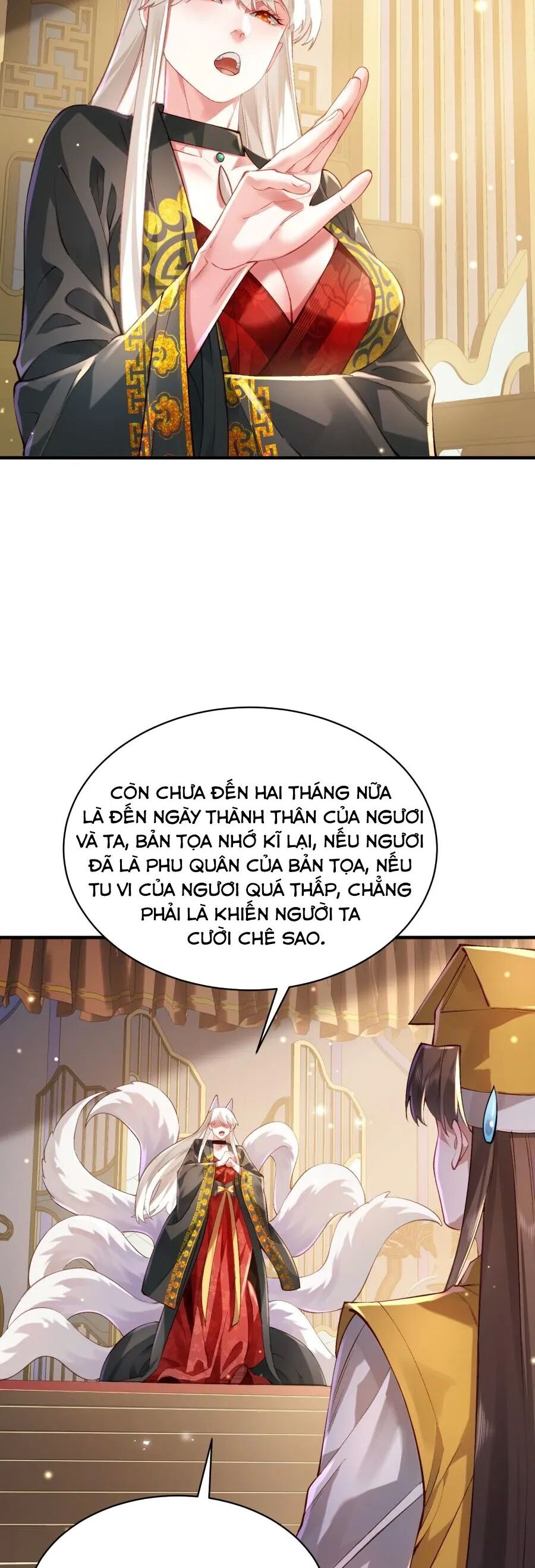 Bói Toán Mà Thôi, Cửu Vĩ Yêu Đế Sao Lại Thành Nương Tử Ta?! Chap 35 - Next Chap 36