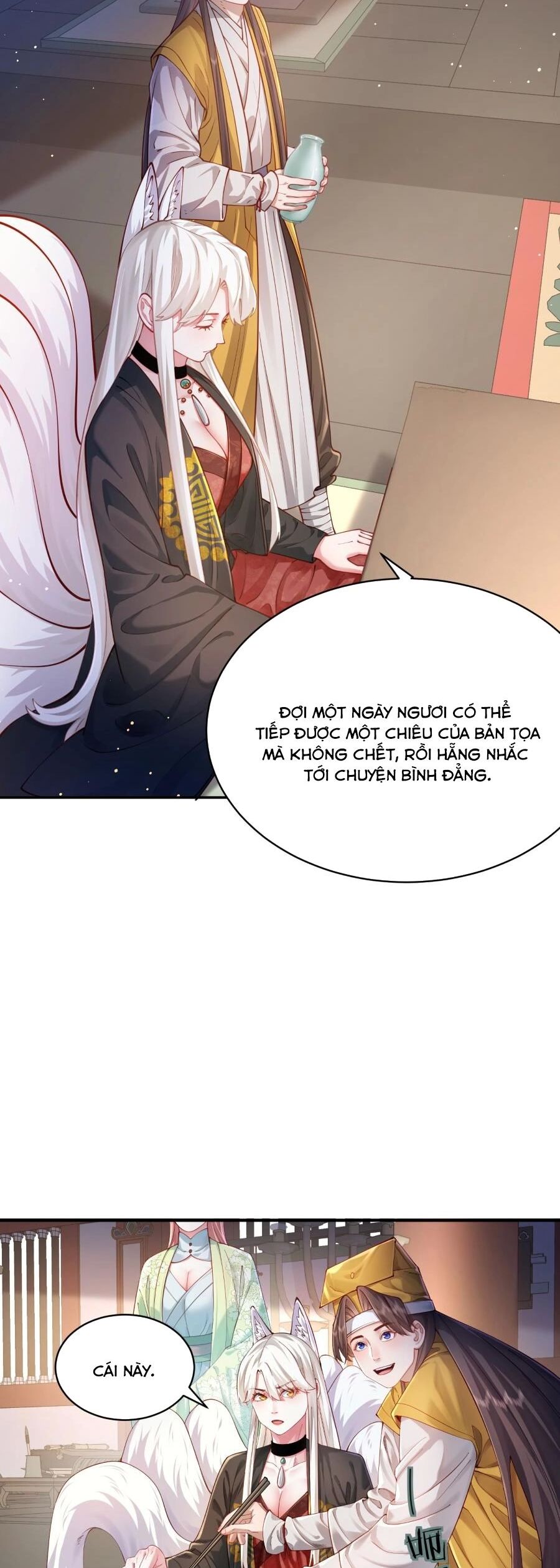 Bói Toán Mà Thôi, Cửu Vĩ Yêu Đế Sao Lại Thành Nương Tử Ta?! Chap 36 - Next Chap 37