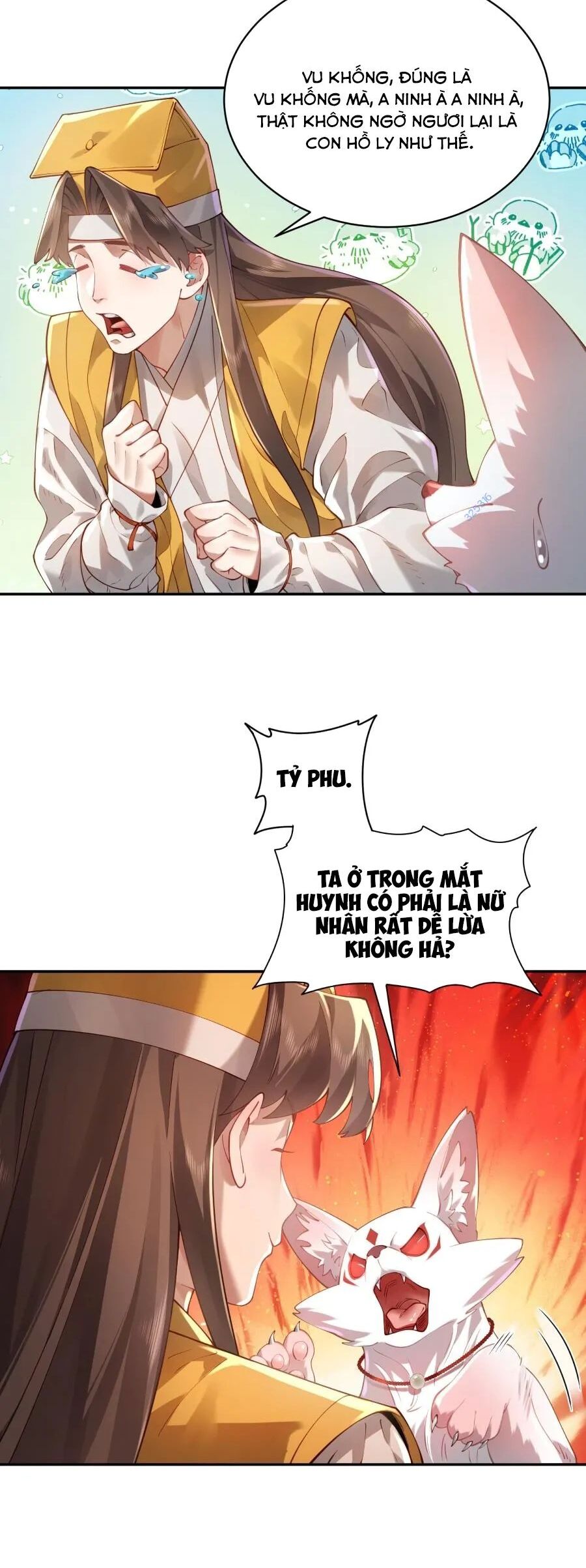Bói Toán Mà Thôi, Cửu Vĩ Yêu Đế Sao Lại Thành Nương Tử Ta?! Chap 36 - Next Chap 37