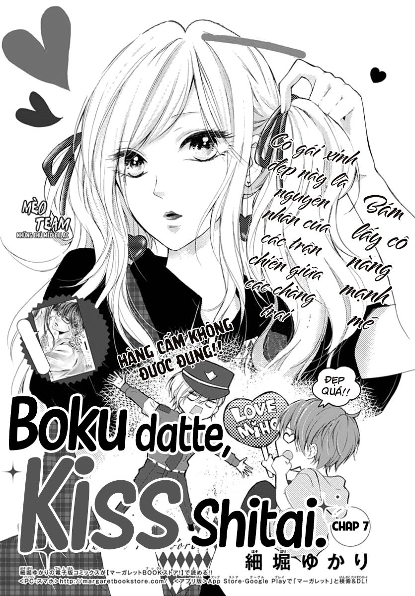 Boku Datte, Kiss Shitai. Chap 7 - Next Chap 8
