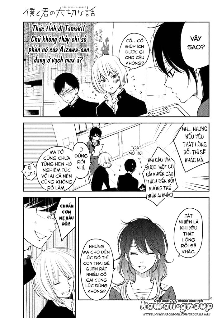 Boku To Kimi No Taisetsu Na Hanashi Chap 13 - Next Chap 14