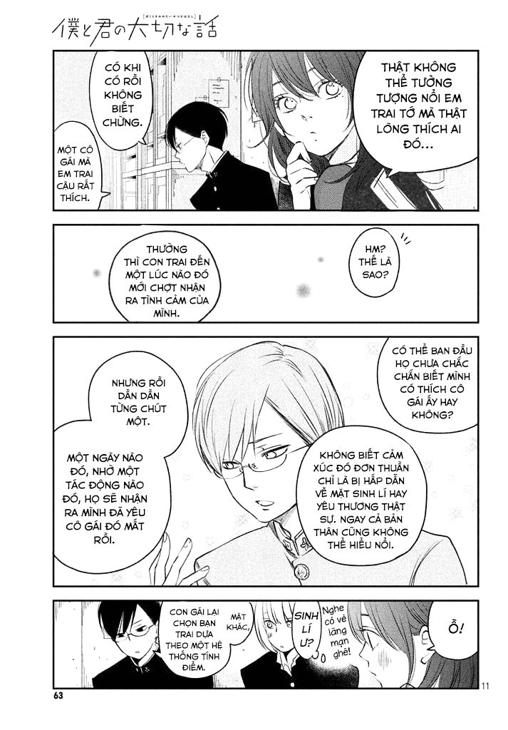 Boku To Kimi No Taisetsu Na Hanashi Chap 13 - Next Chap 14