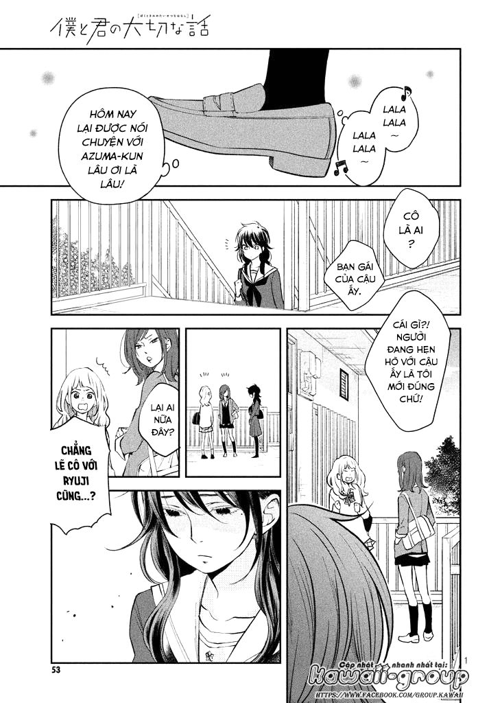 Boku To Kimi No Taisetsu Na Hanashi Chap 13 - Next Chap 14