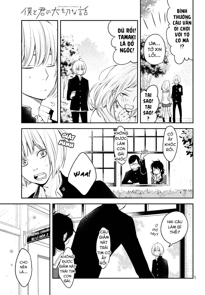 Boku To Kimi No Taisetsu Na Hanashi Chap 13 - Next Chap 14