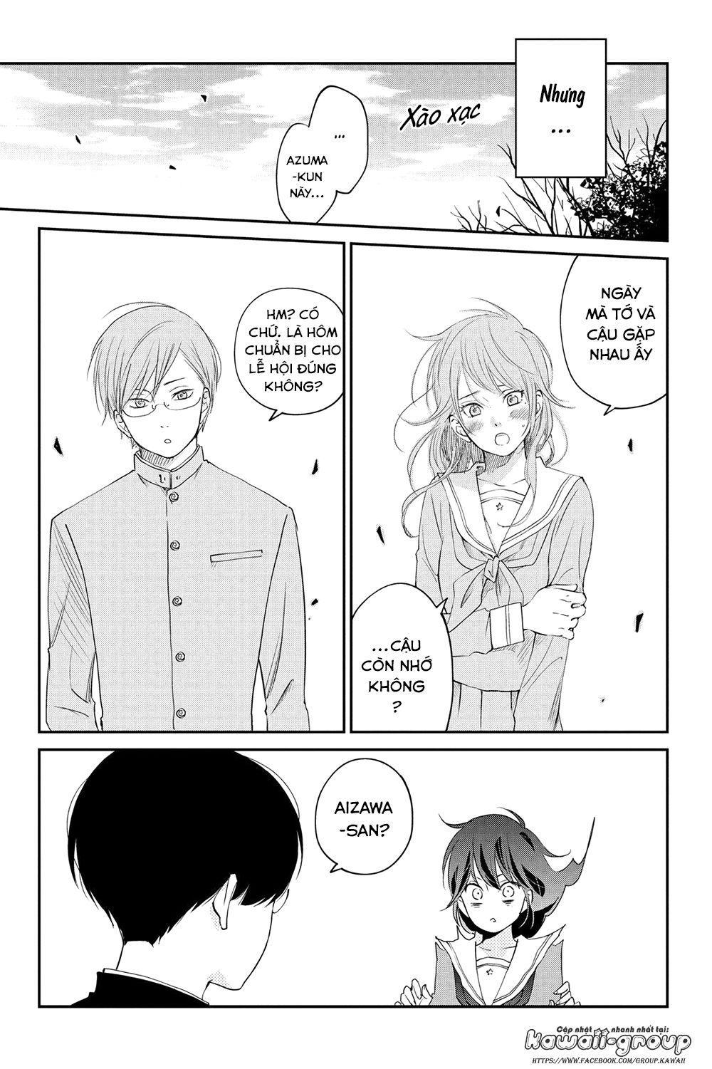 Boku To Kimi No Taisetsu Na Hanashi Chap 15 - Next Chap 16