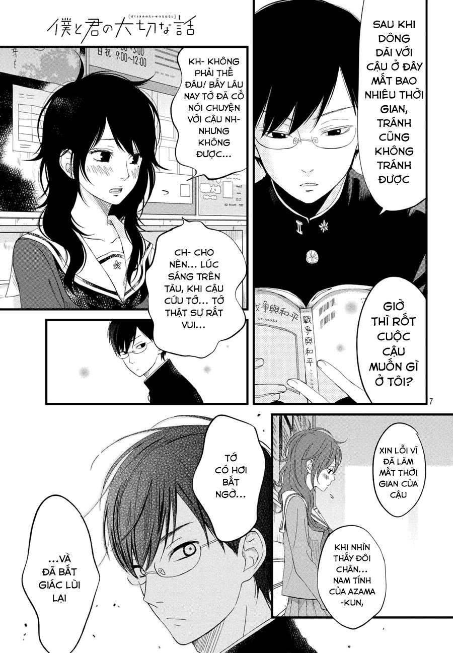 Boku To Kimi No Taisetsu Na Hanashi Chap 2 - Next Chap 3