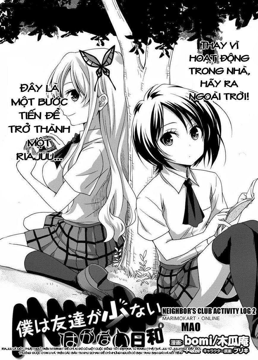 Boku Wa Tomodachi Ga Sukunai: Haganai Hiyori Chap 2 - Next Chap 3