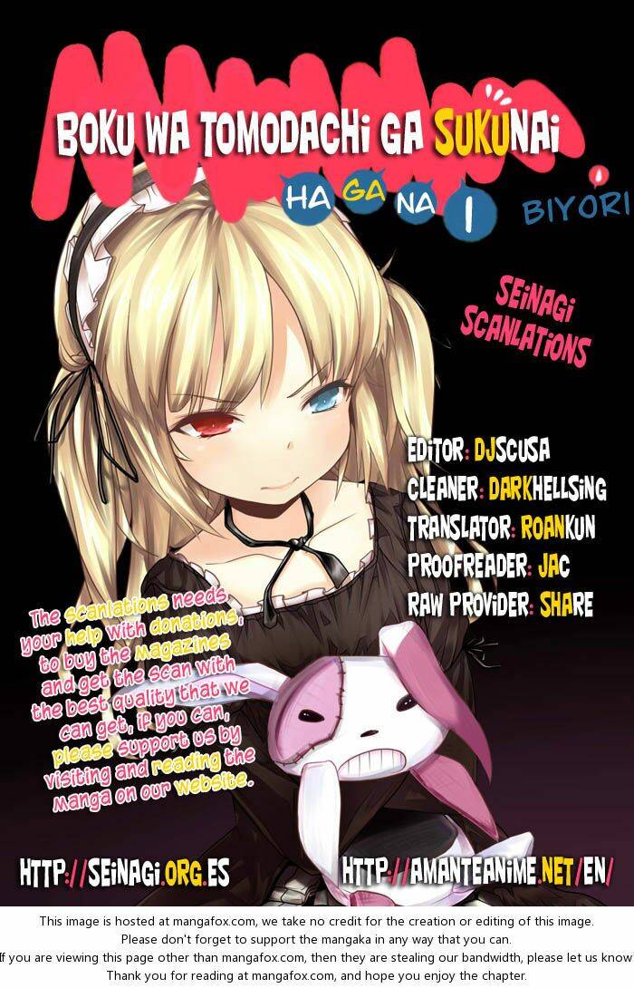 Boku Wa Tomodachi Ga Sukunai: Haganai Hiyori Chap 3 - Next Chap 4