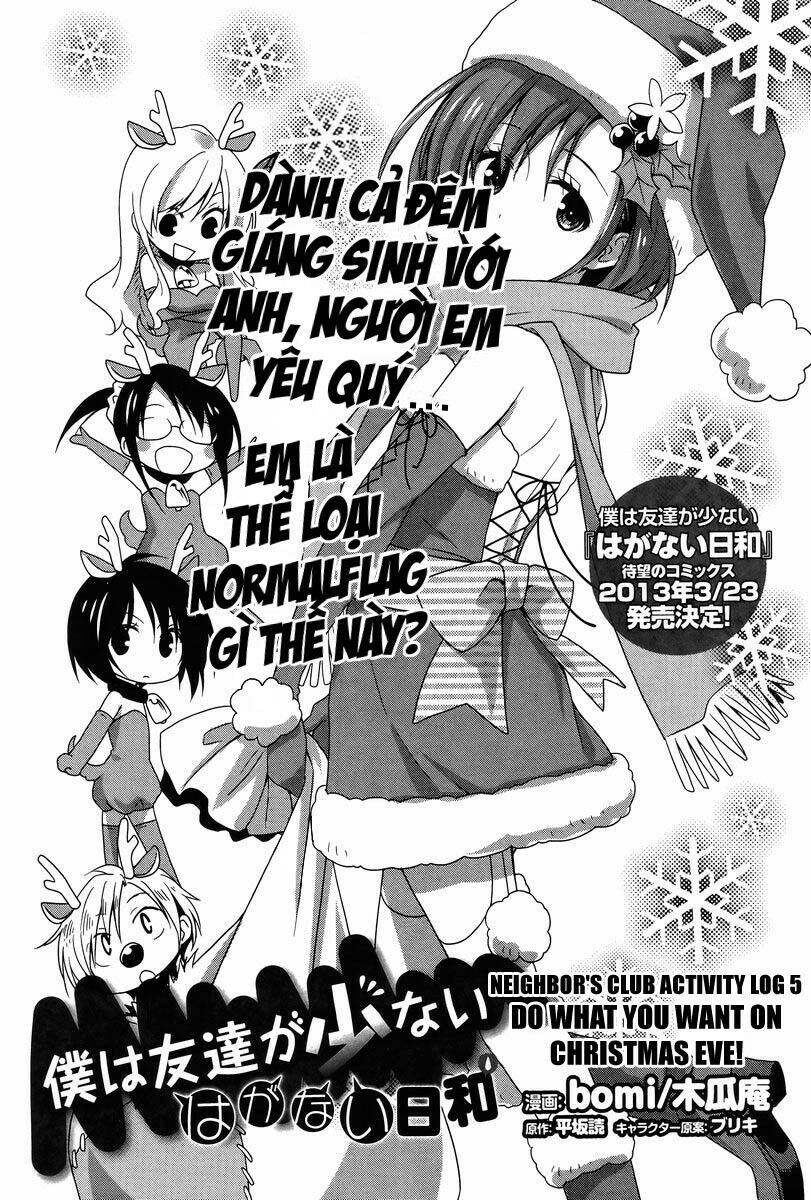 Boku Wa Tomodachi Ga Sukunai: Haganai Hiyori Chap 5 - Next Chap 6
