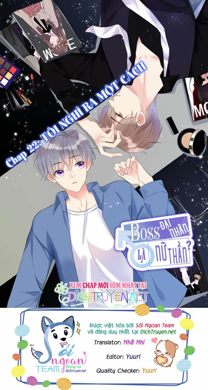 Boss Đại Nhân Là Nữ Thần? Chap 22 - Next Chap 23