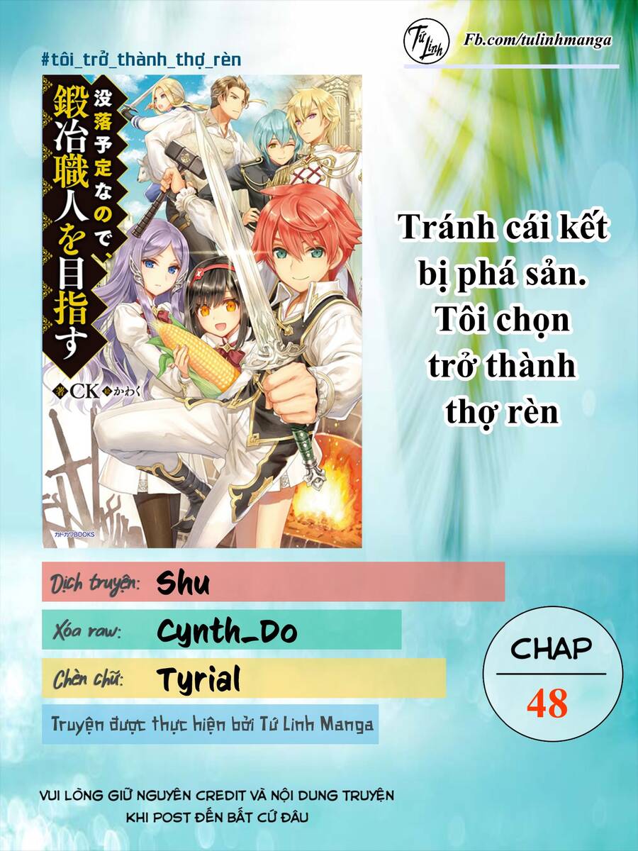 Botsuraku Youtei Nanode, Kajishokunin Wo Mezasu Chap 48 - Next Chap 49